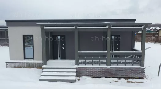 Готовый проект быстровозводимого дома под ключ EFFECT